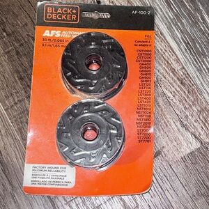 Black & Decker Automatic Feed Spools AF-100-2 / 30 feet Original Parts (2) HG103